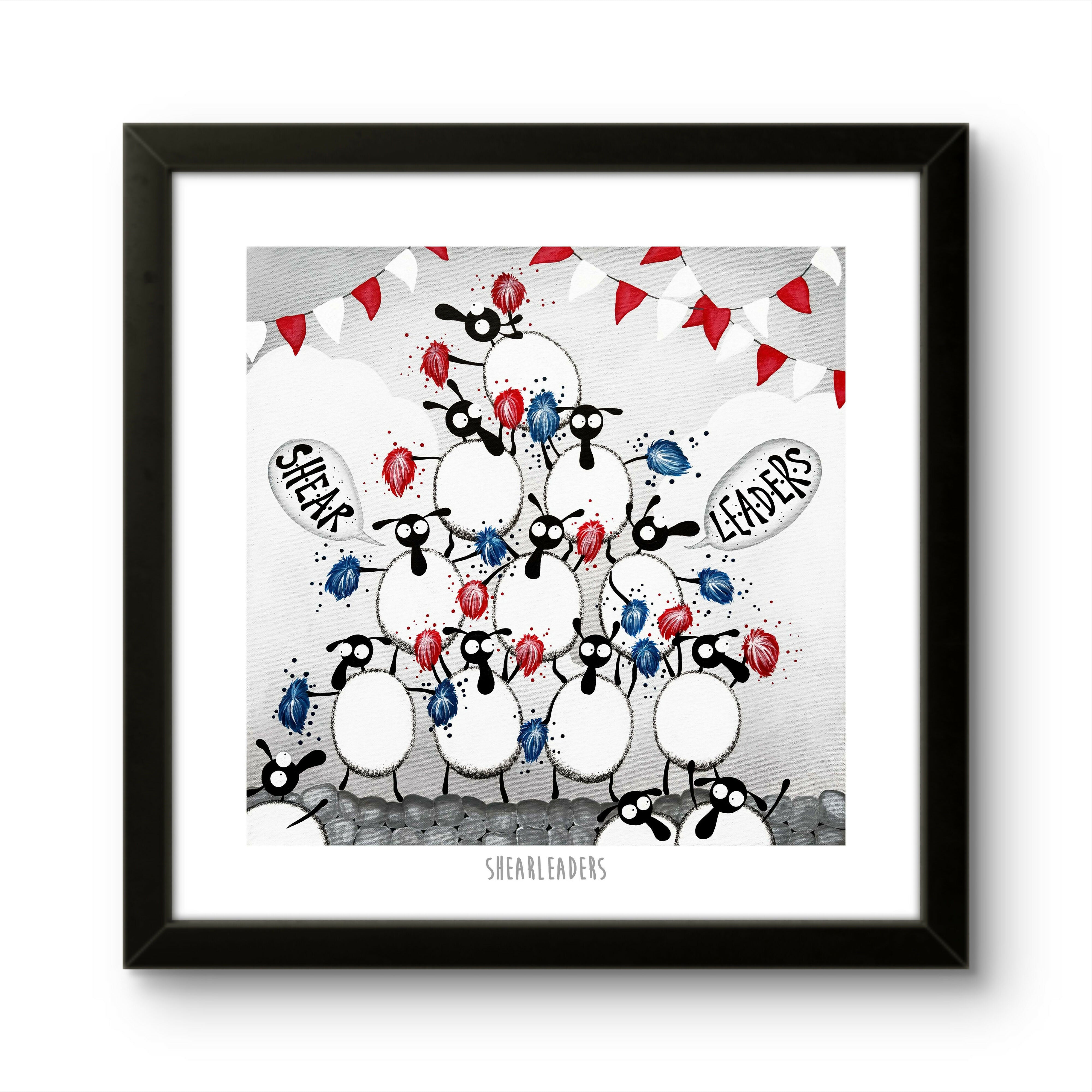 Shearleaders - 10” Print