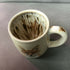 Handpainted stoneware Animal Mug - Brown/Cream