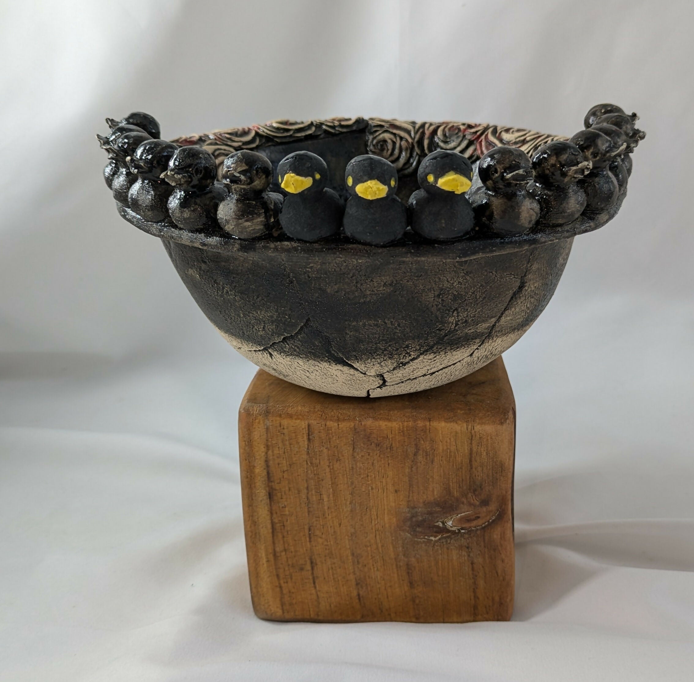 Farmyard Bowl Blackbirds