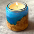 English Oak Burr and Resin Tealight Holder