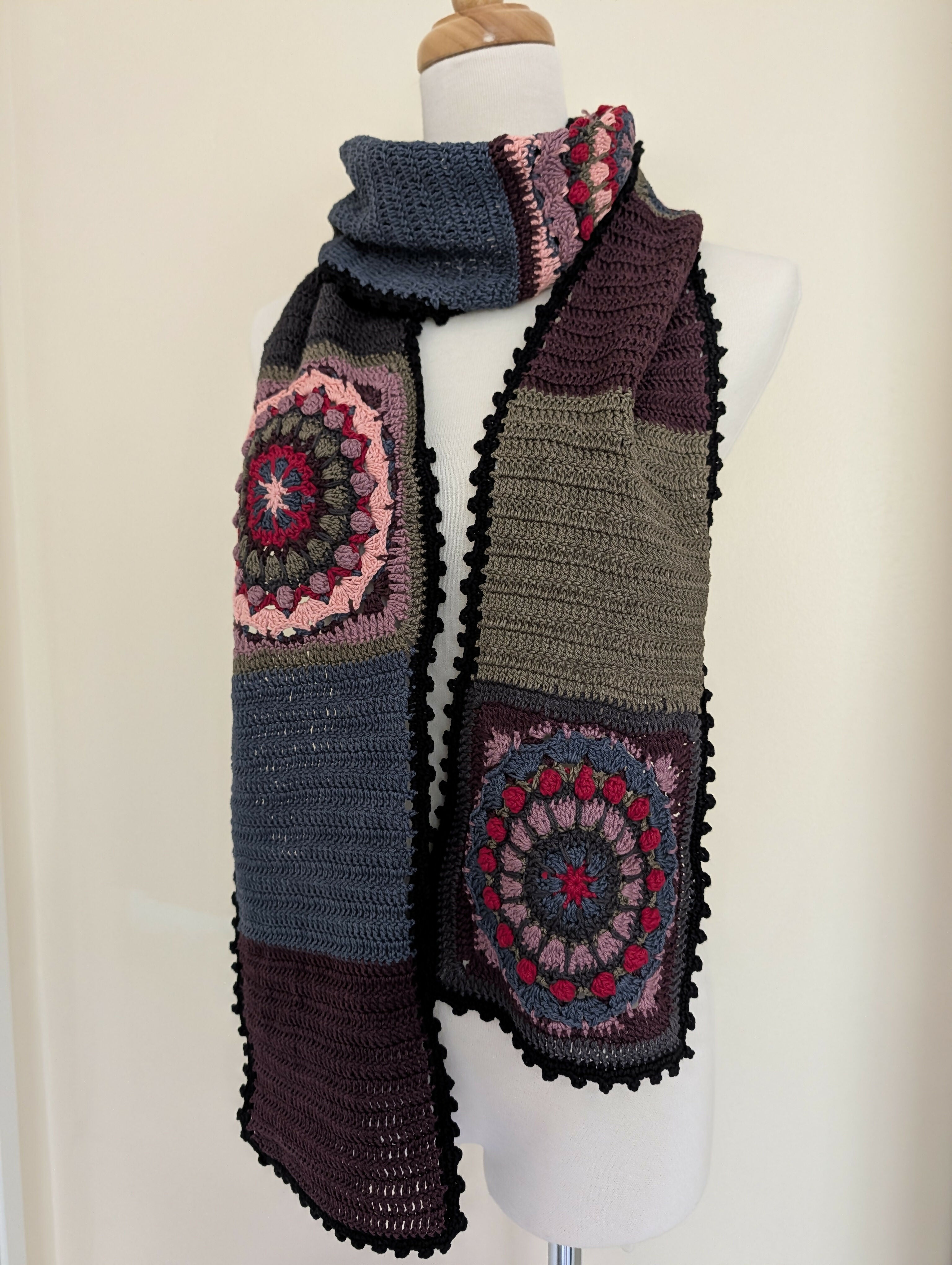 Scarf - Dark Colour