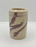 Raspberry Ripple Bud Vase