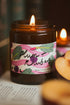 Plum and Rhubarb - Soy Wax Candle