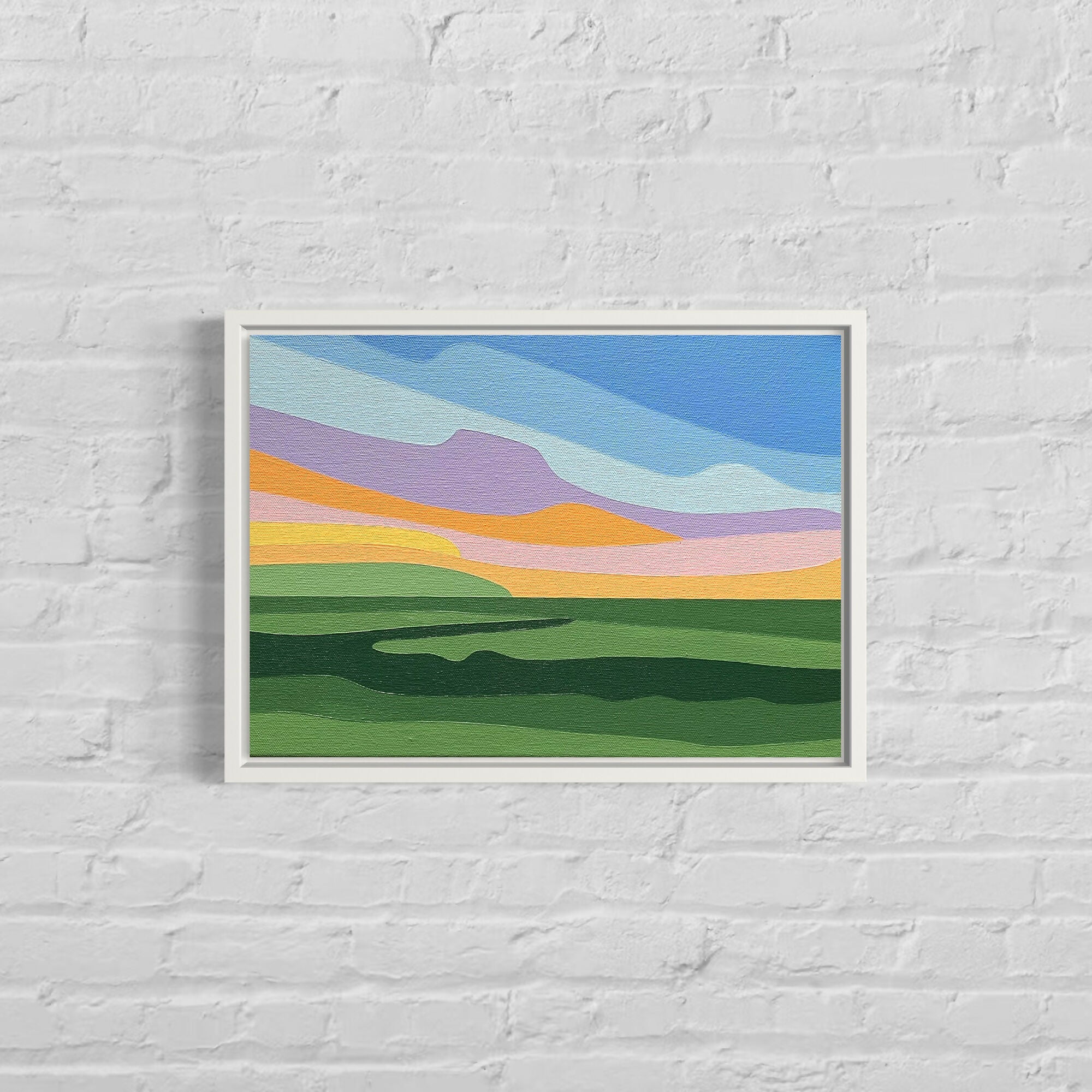 Warm Horizon - Original Painting