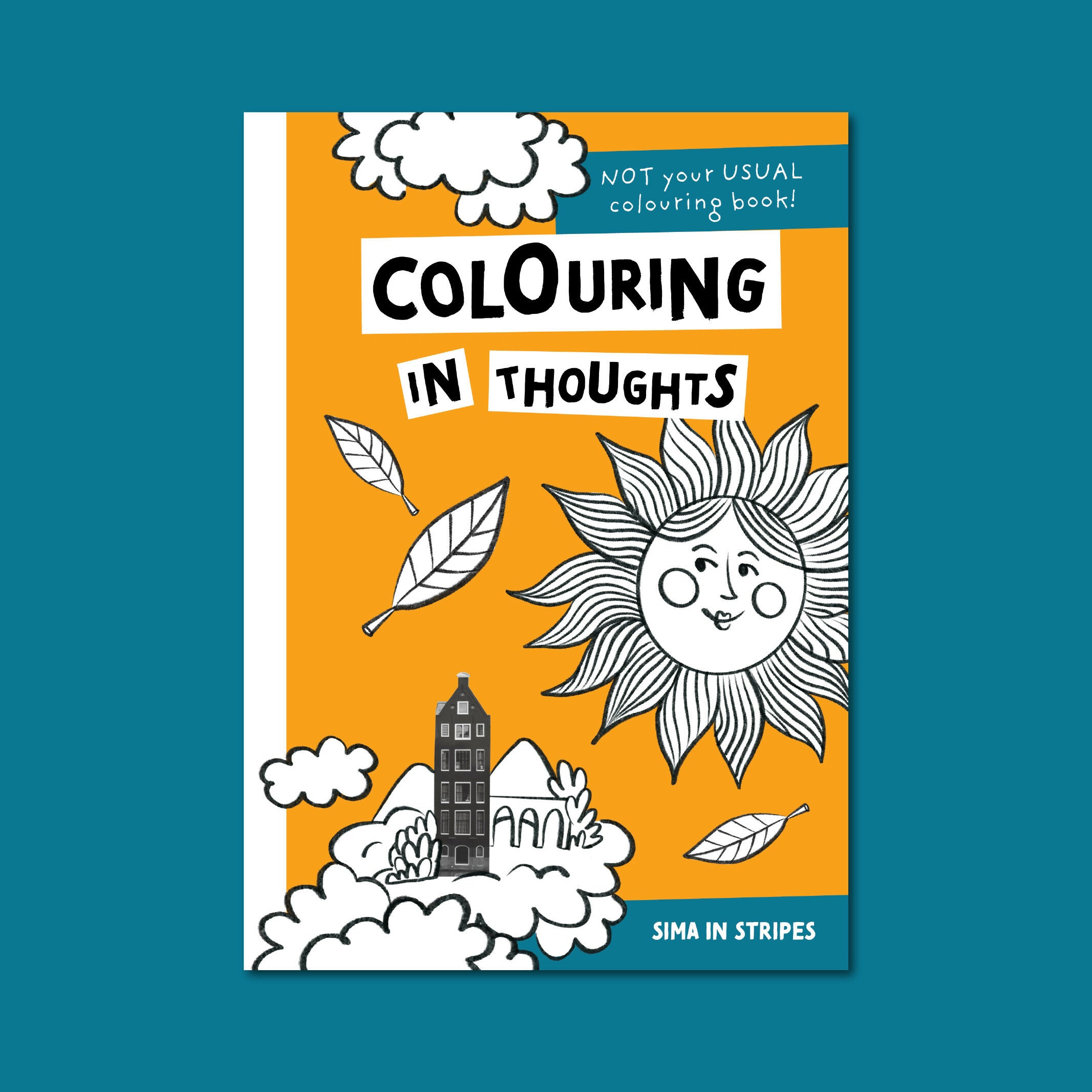 Colouring in Thoughts - Colouring Book for Positive Thinking and Wellbeing