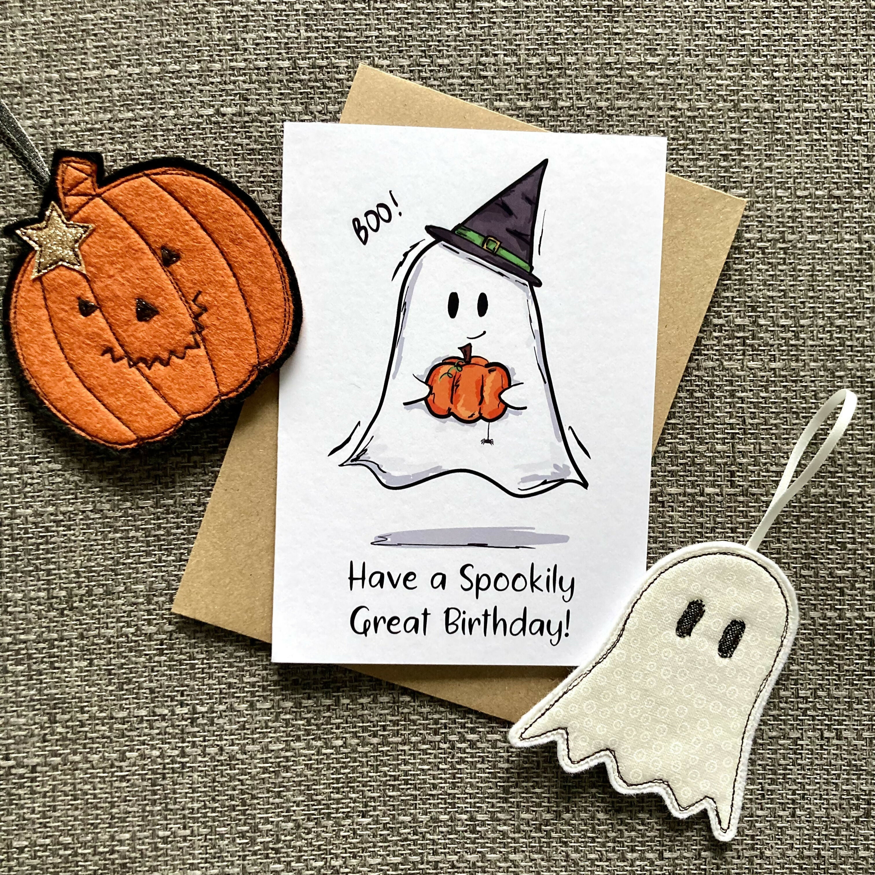 Spookily Great Birthday Card