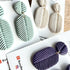 Statement Dangle Earrings – Polymer Clay Textured Earrings, Modern Geometric Earrings, Handmade Clay Jewellery