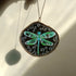 Stained Glass Dragonfly Window Hanging