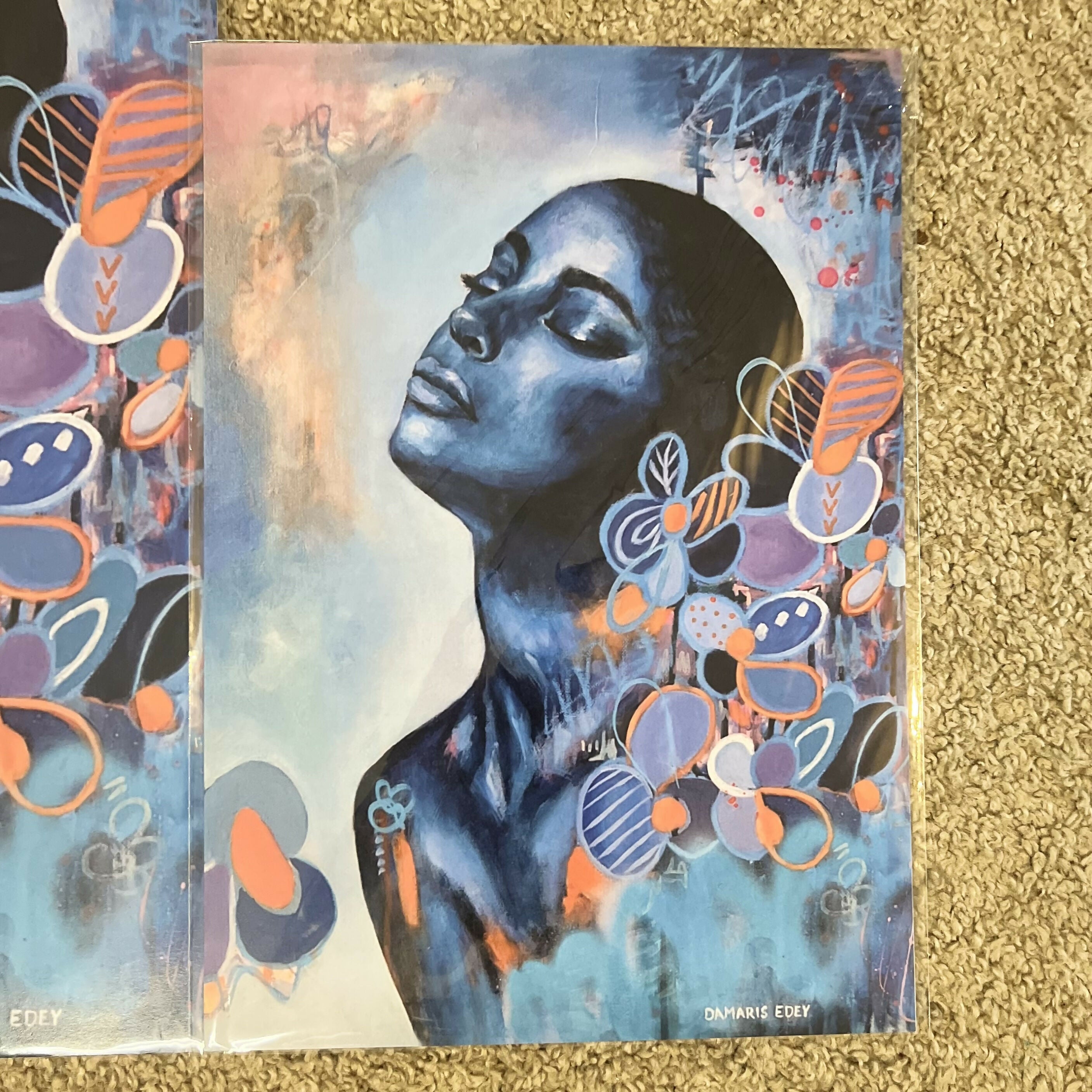 Blue Love Art Prints