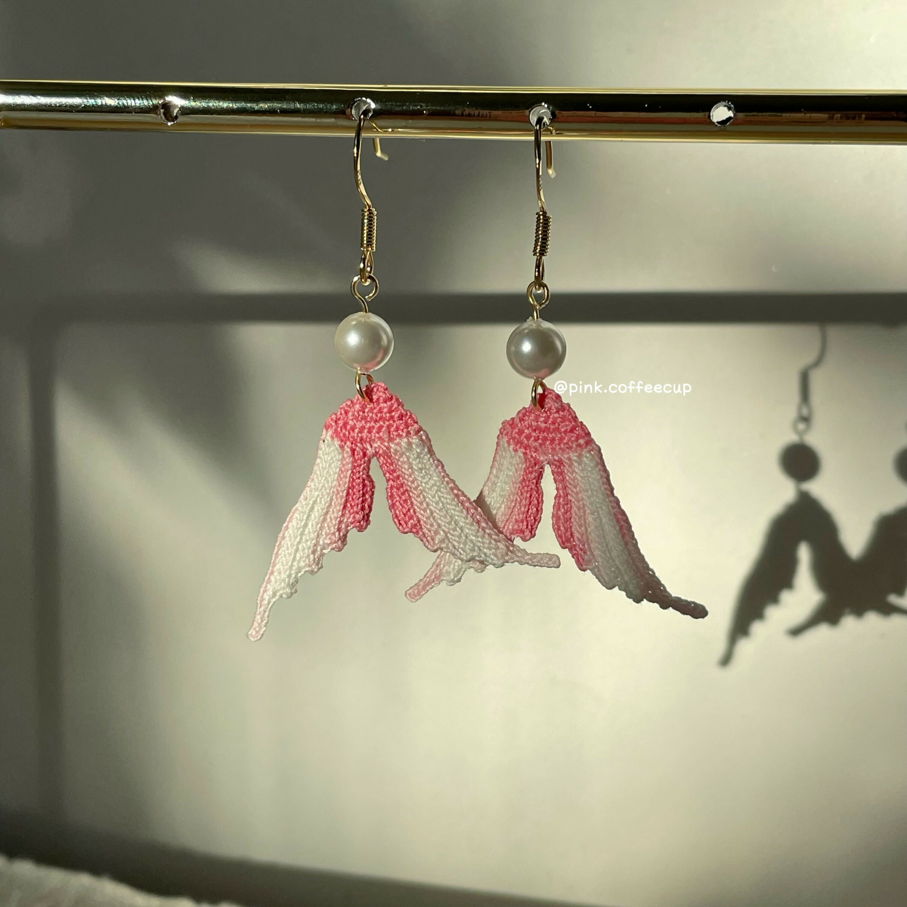 Micro Crochet Mermaid Tails Drop and Dangle Earrings