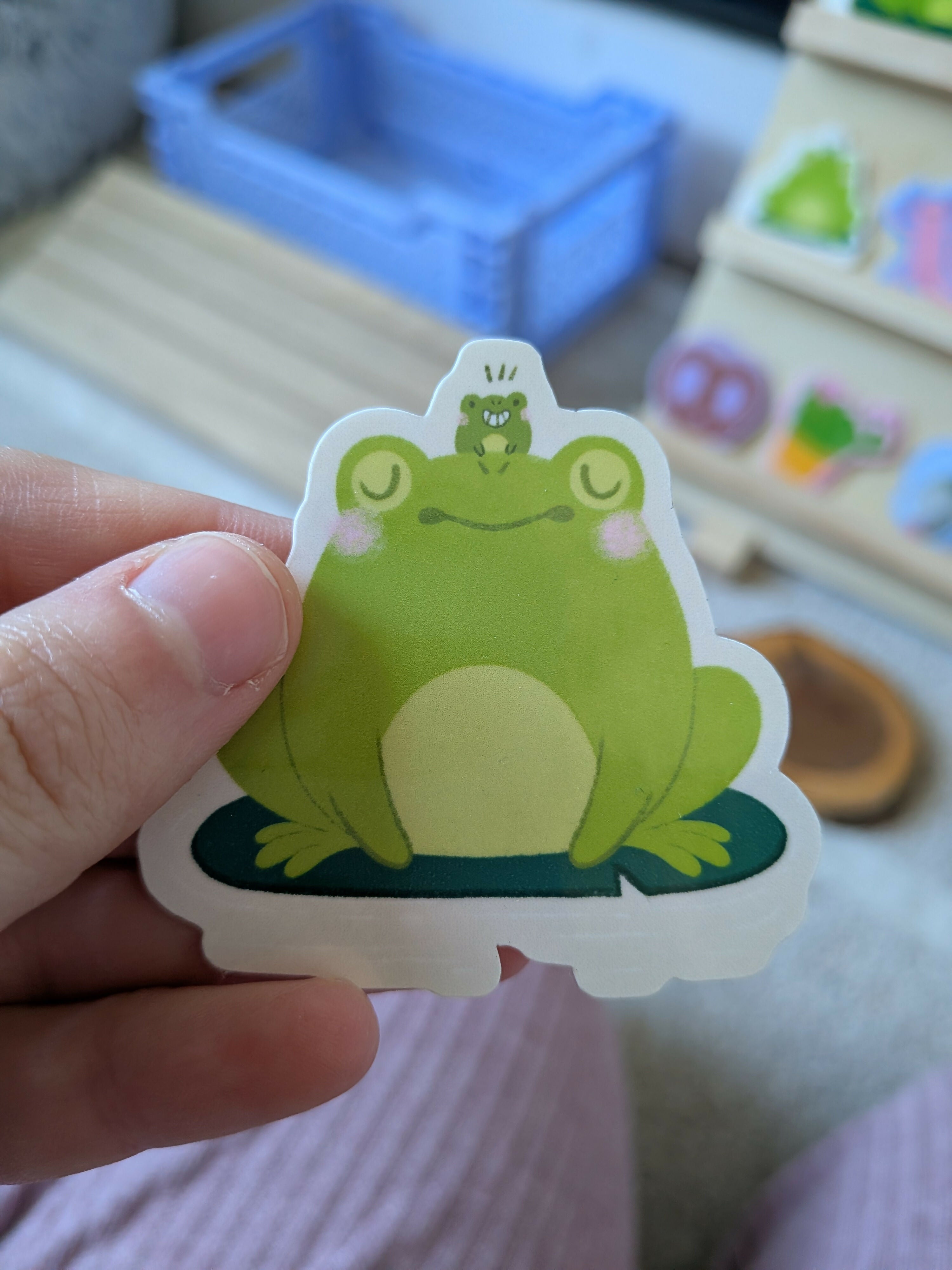 Small Frog - Sticker