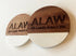 Leeds Football Fan Gift Inspired Engraved Marble and Acacia Wood Coaster