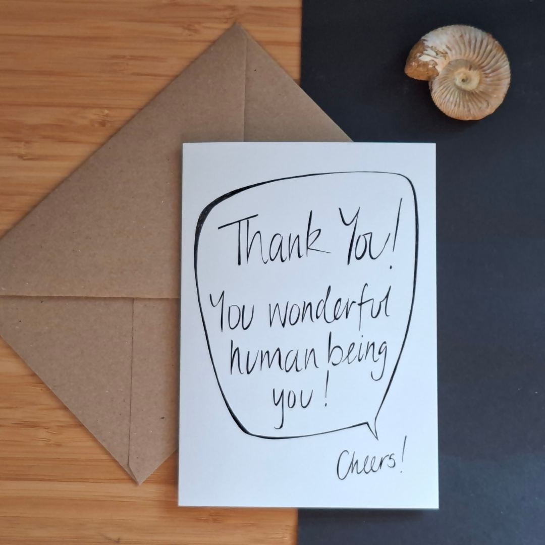 Thank You Greetings Card