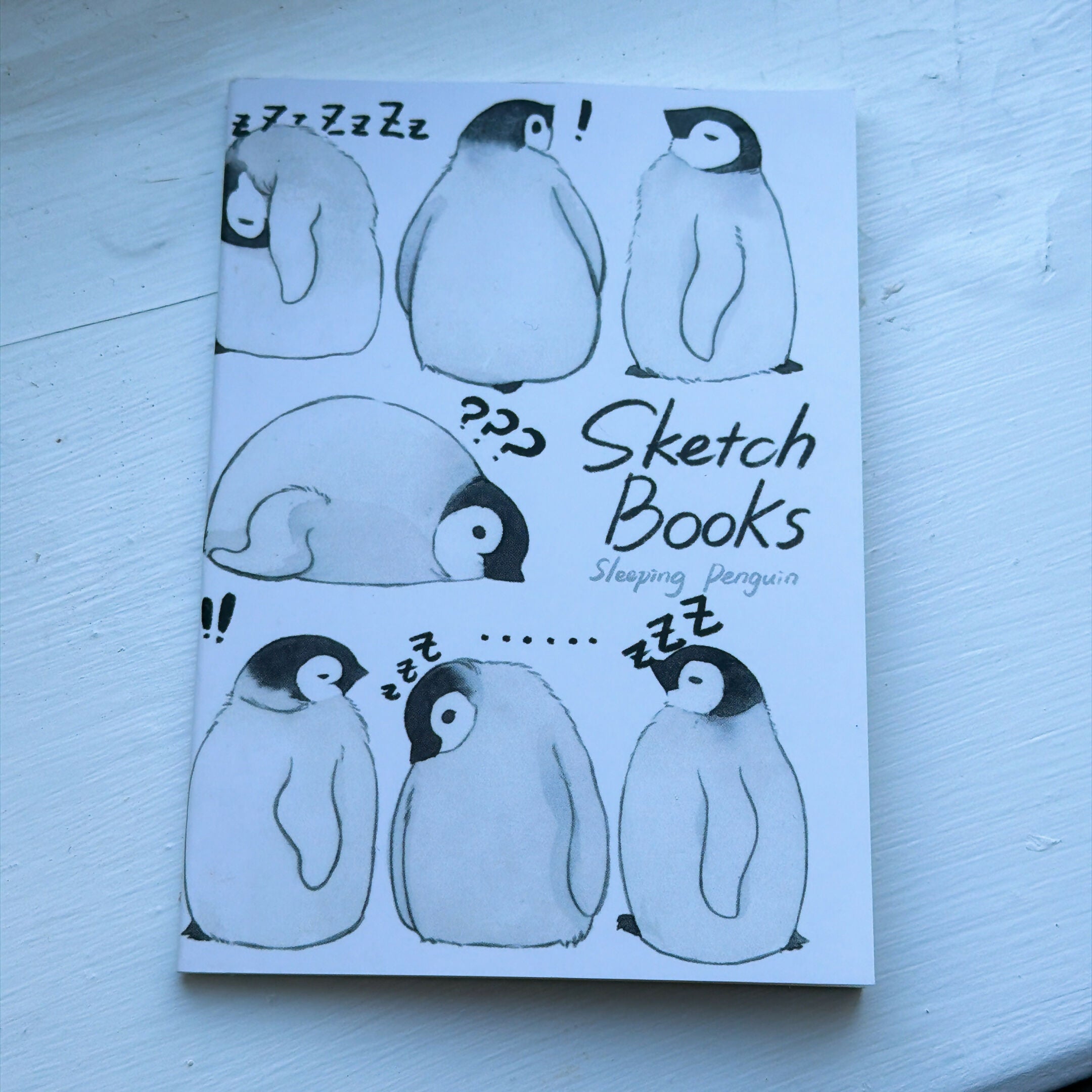 A6 Notebook 48 pages-seabirds，penguin，museum，butterfly
