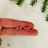 Union Jack Heart Stud Earrings