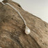 Pearl Drop Necklace, Sterling Silver