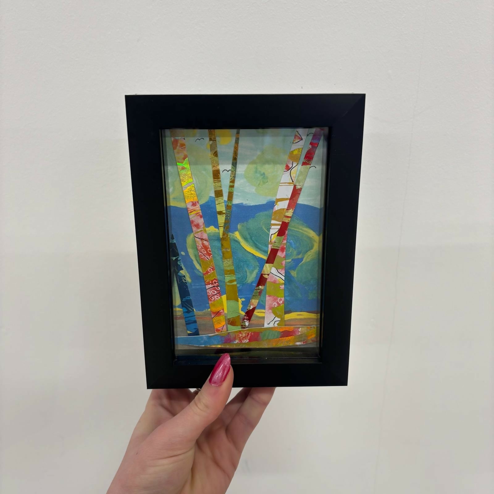 Abstract Landscapes in Mixed Media