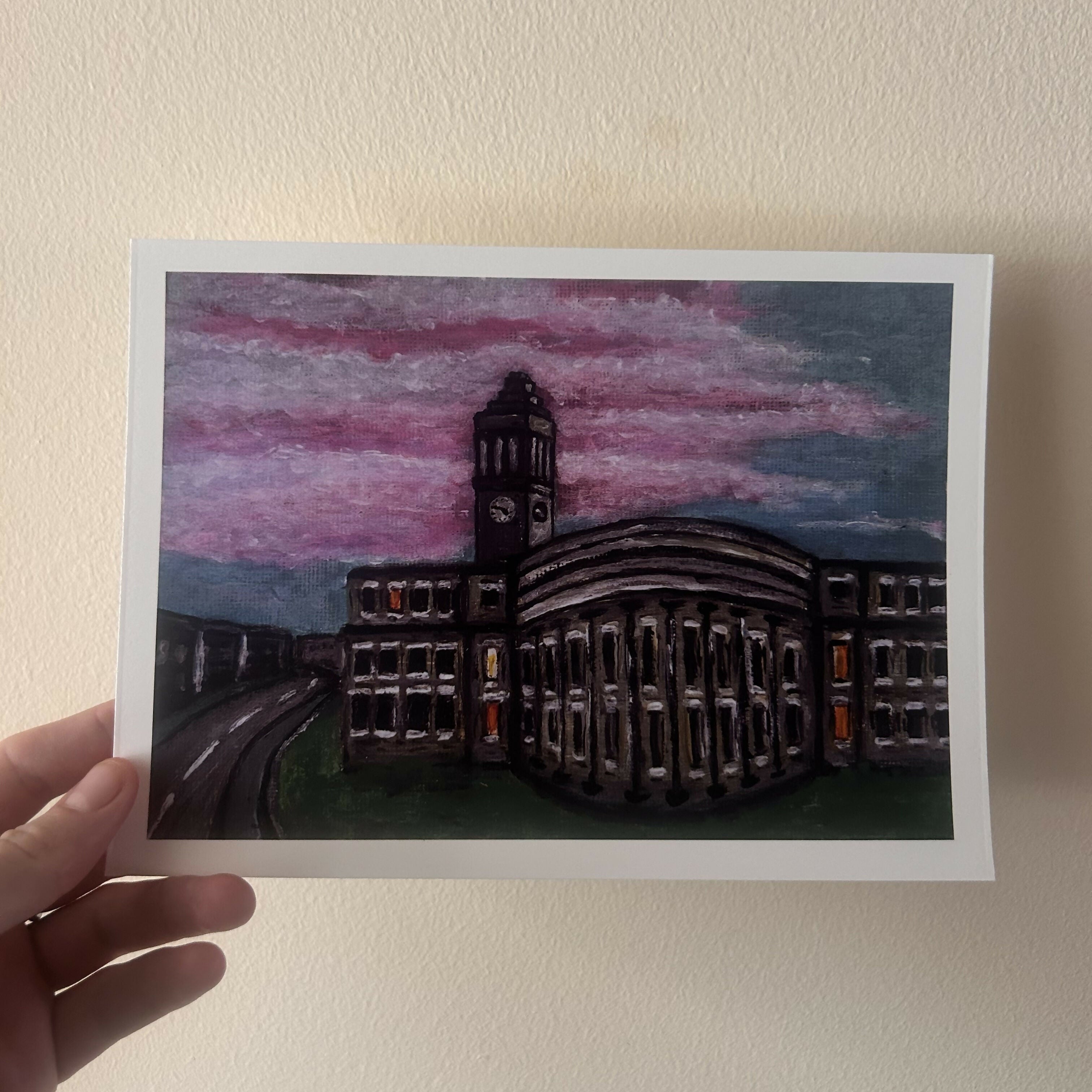 Leeds Uni A5 Print
