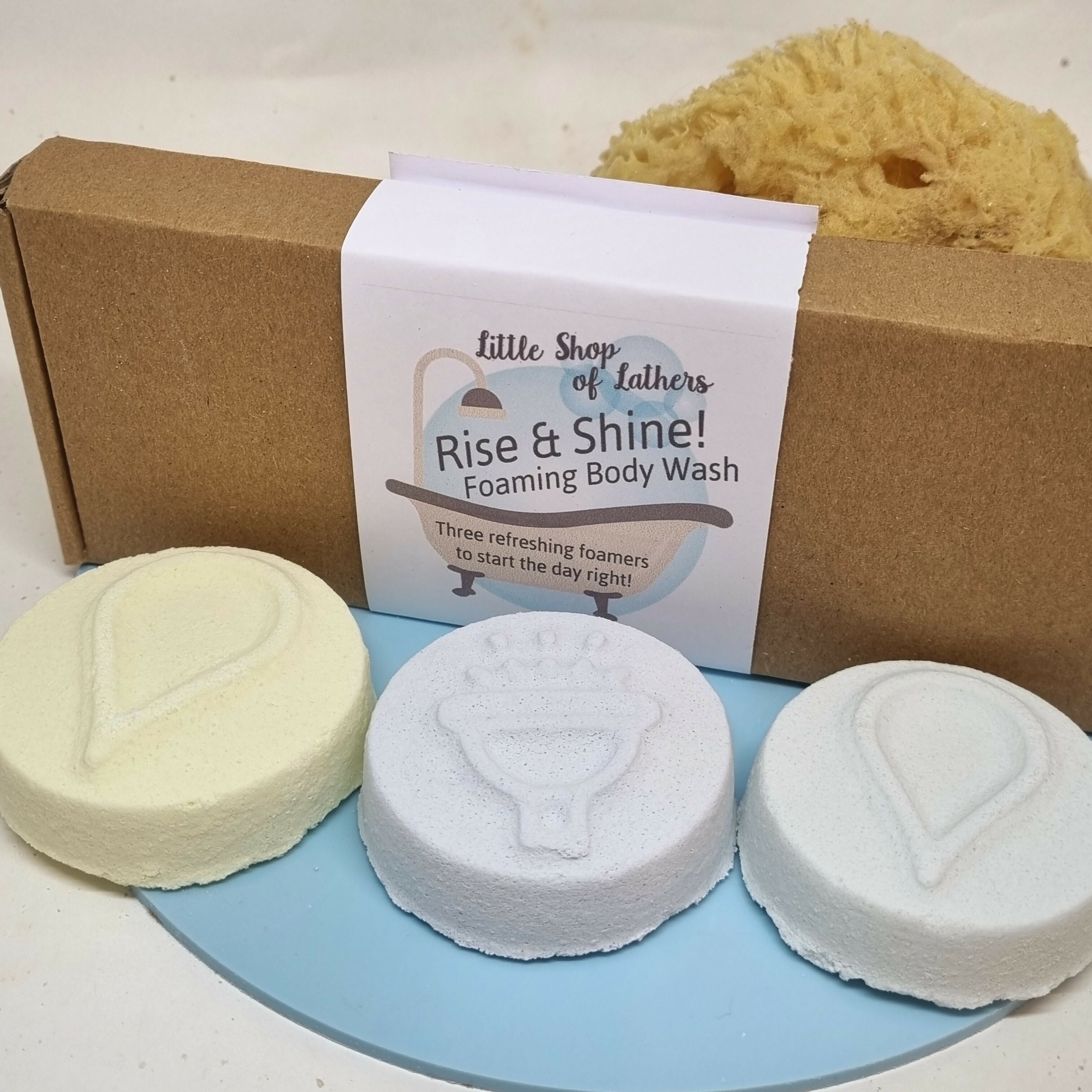 Shower Foamer Selection Box - Foaming Body Wash - Rise and Shine