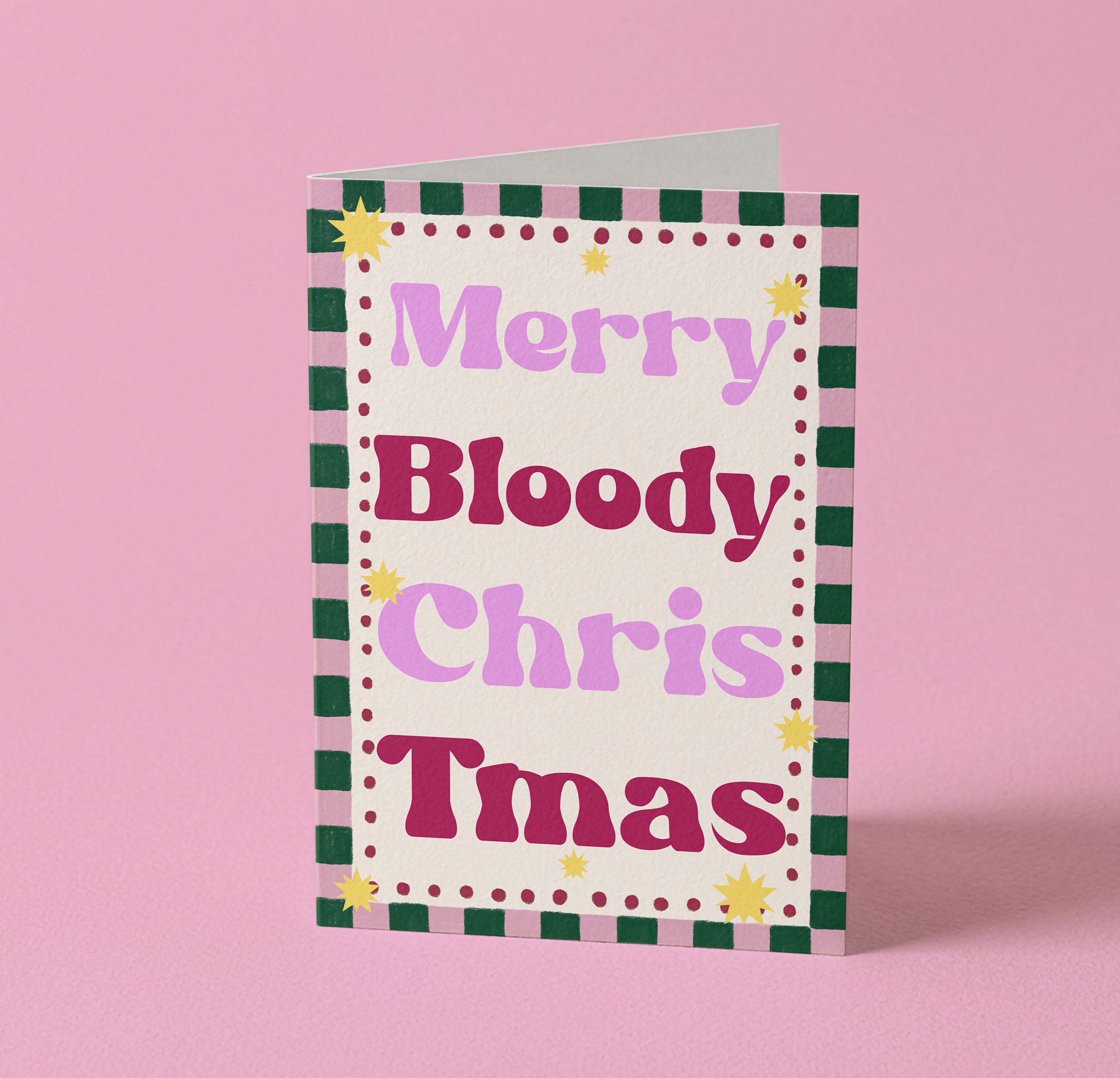 Merry Bloody Christmas Card