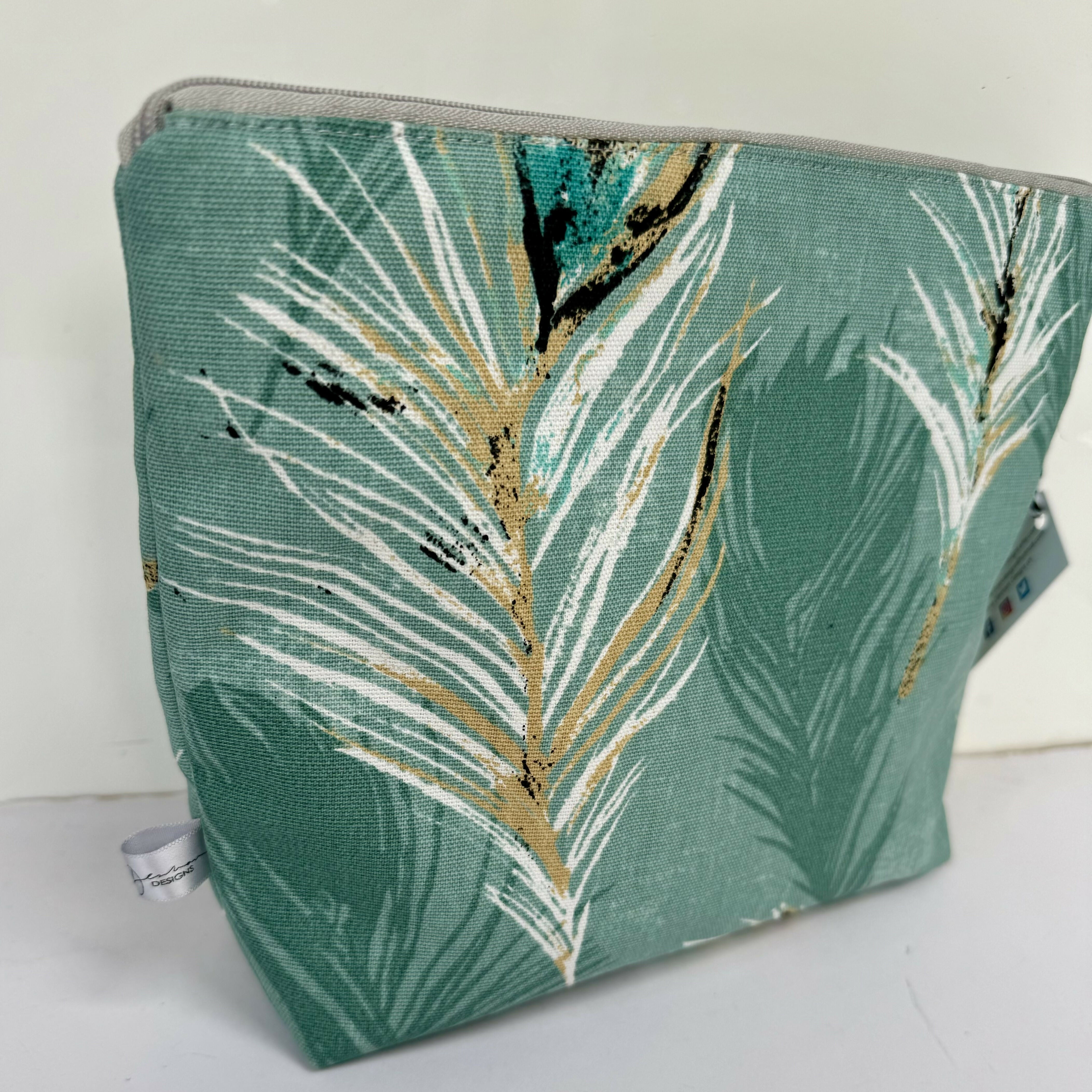 Toiletry Bag - Peacock Feather