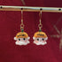 Micro Crochet Halloween Ghosts Drop and Dangle Earrings