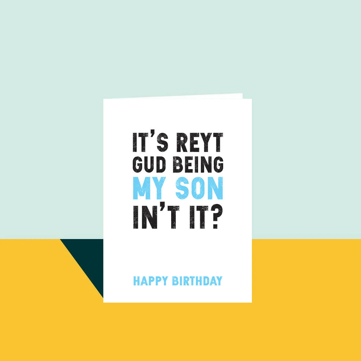 Reyt Gud Being... Birthday Cards