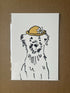 A5 Dog Portrait - Border Terrier