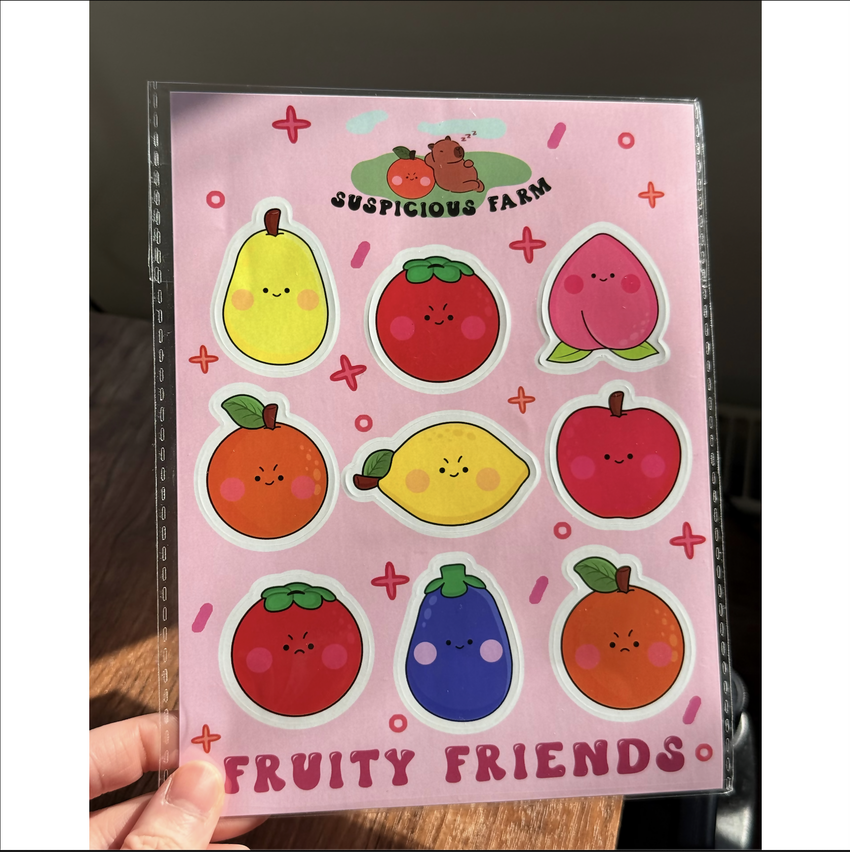 Fruity Friends Stickers
