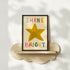 Shine Bright Star Kids Art Print