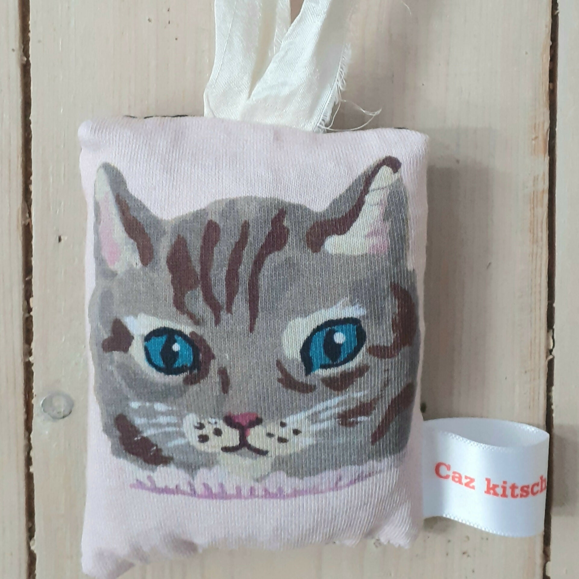 Nathalie Lete Kitten Lavender Bag