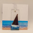 Fused Glass Boat Card