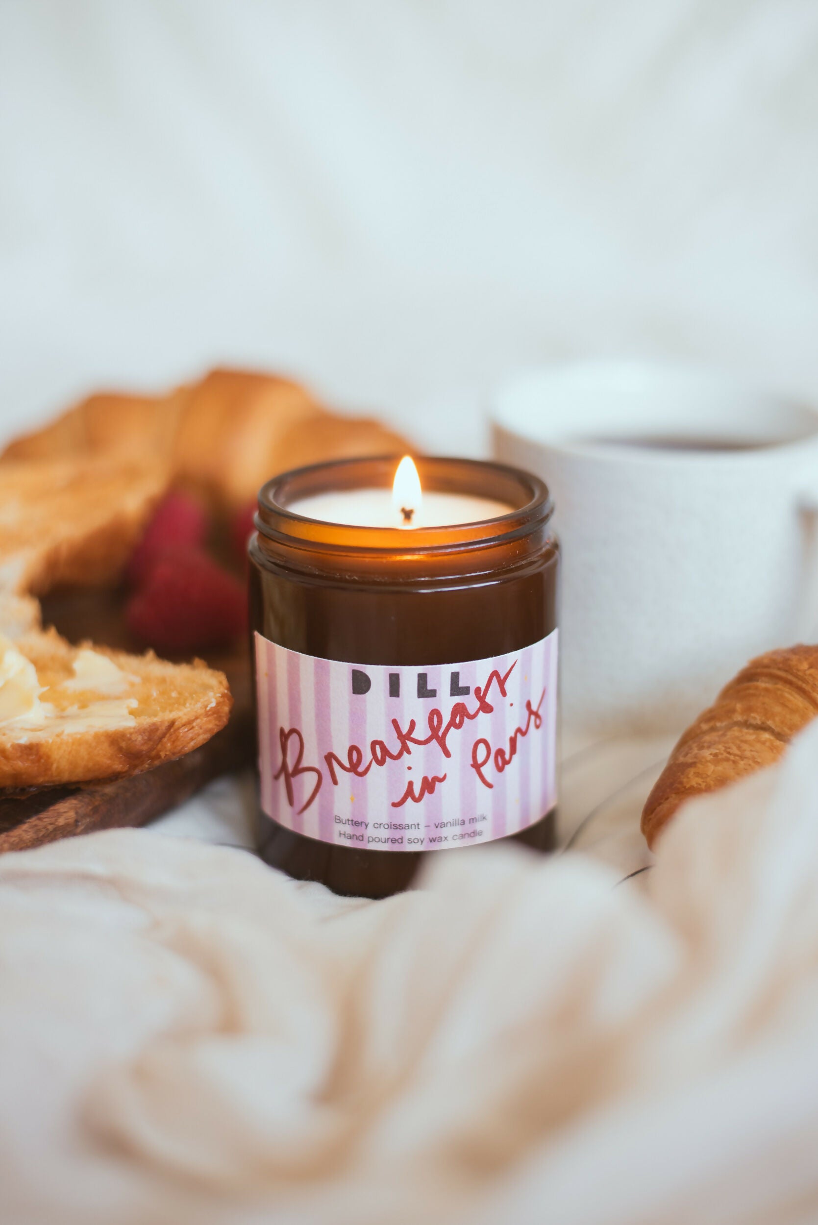 Breakfast In Paris - Soy Wax Candle