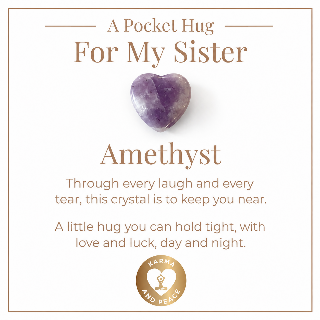 Sister Pocket Hug