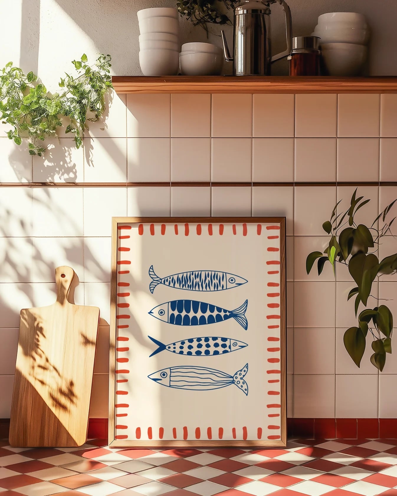 SARDINES WALL ART PRINT