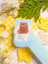 Toilet Bear - Matte Sticker Single