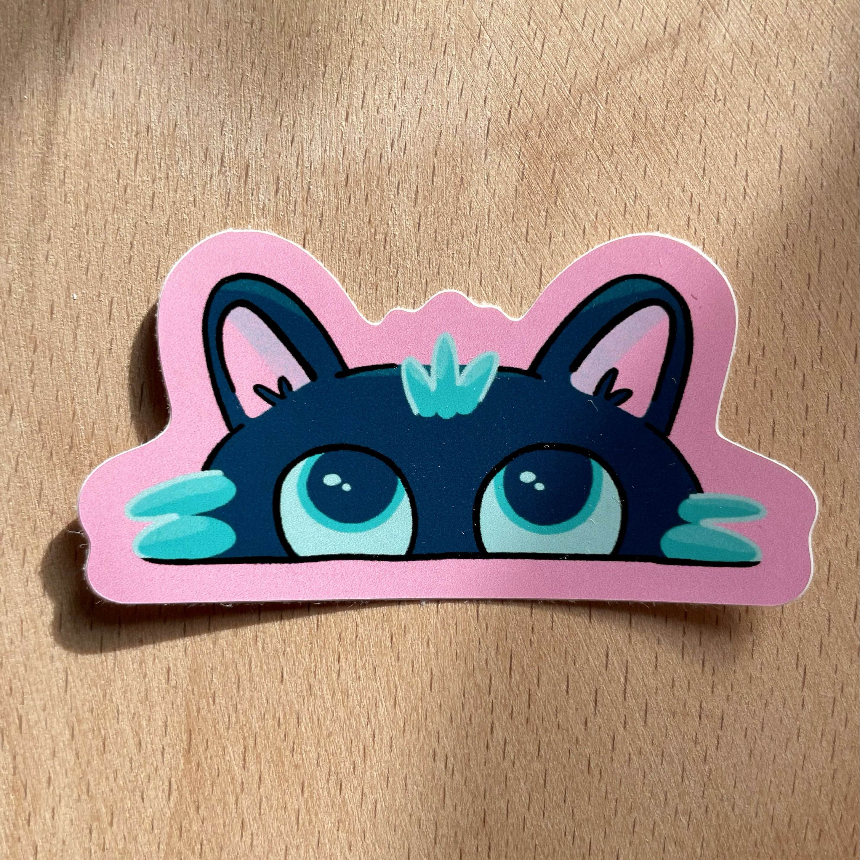 Cat Sticker Single Cat Single Sticker