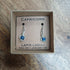 Capricorn Lapis Lazuli Zodiac Wire Wrapped Earrings