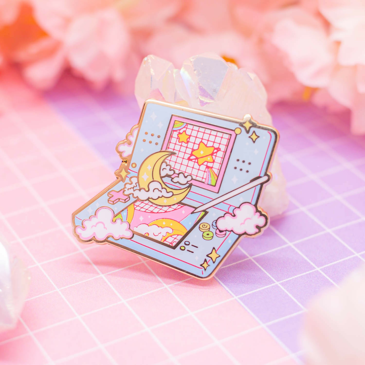 Enamel Pin - DS Moon Lite