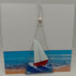 Fused Glass Boat Card