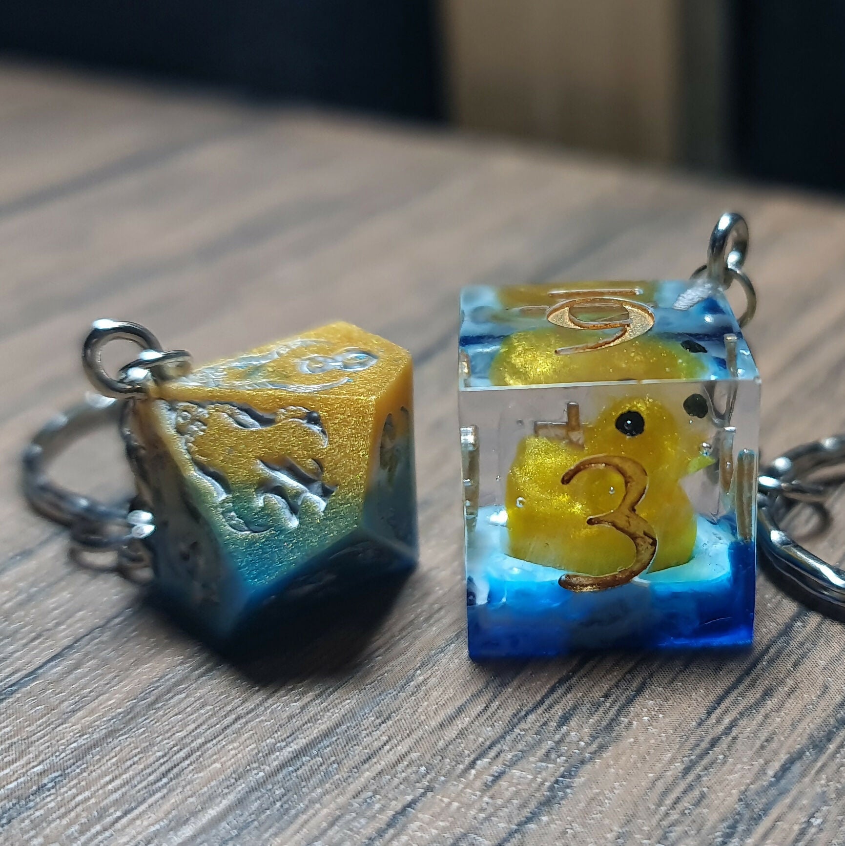 Dice Keychains