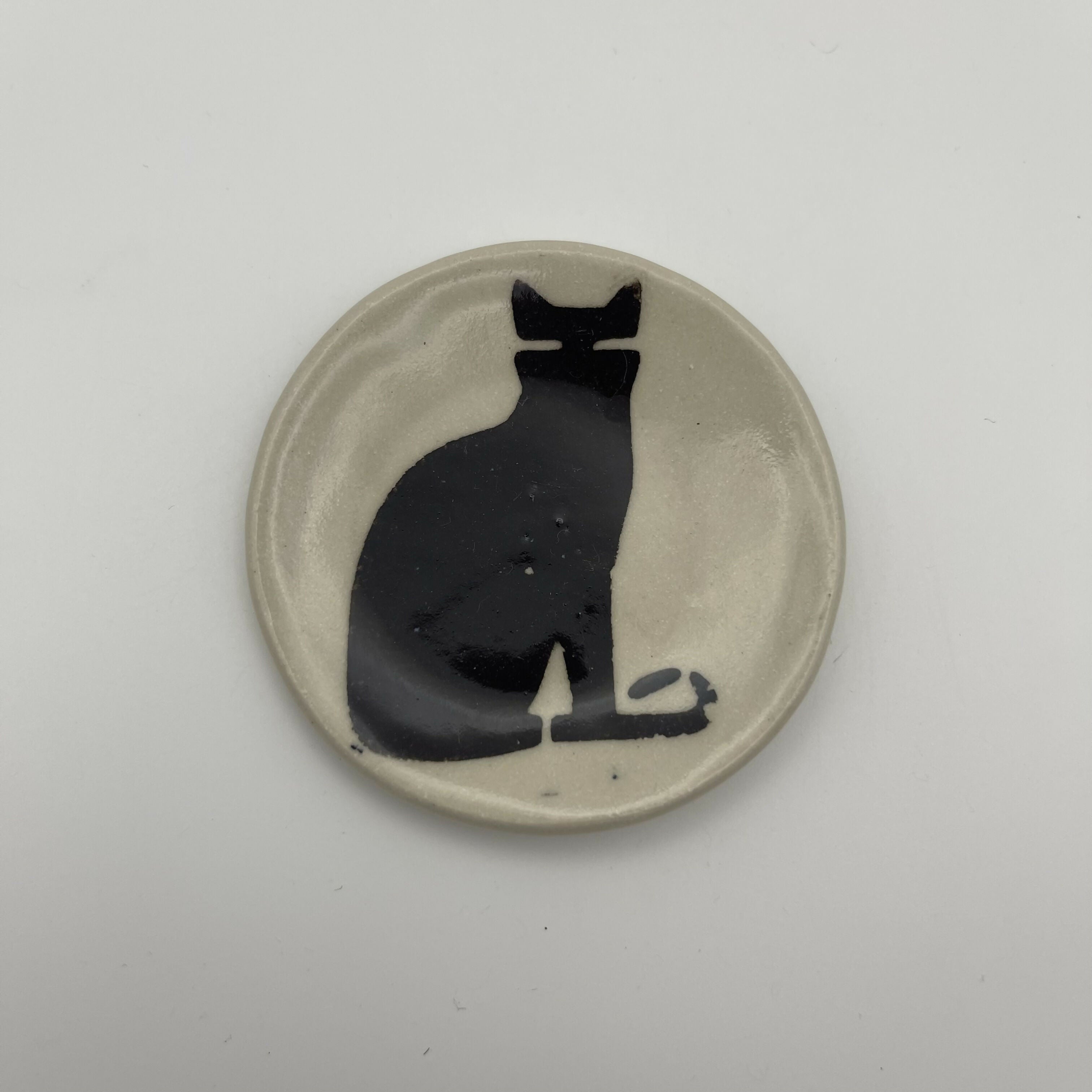 Black Cat Trinket Dish