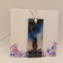 Fused Glass Cat Card