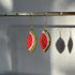 Micro Crochet Watermelon Drop and Dangle Earrings