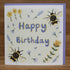 Happy Birthday Bees and Nature Greeting Card