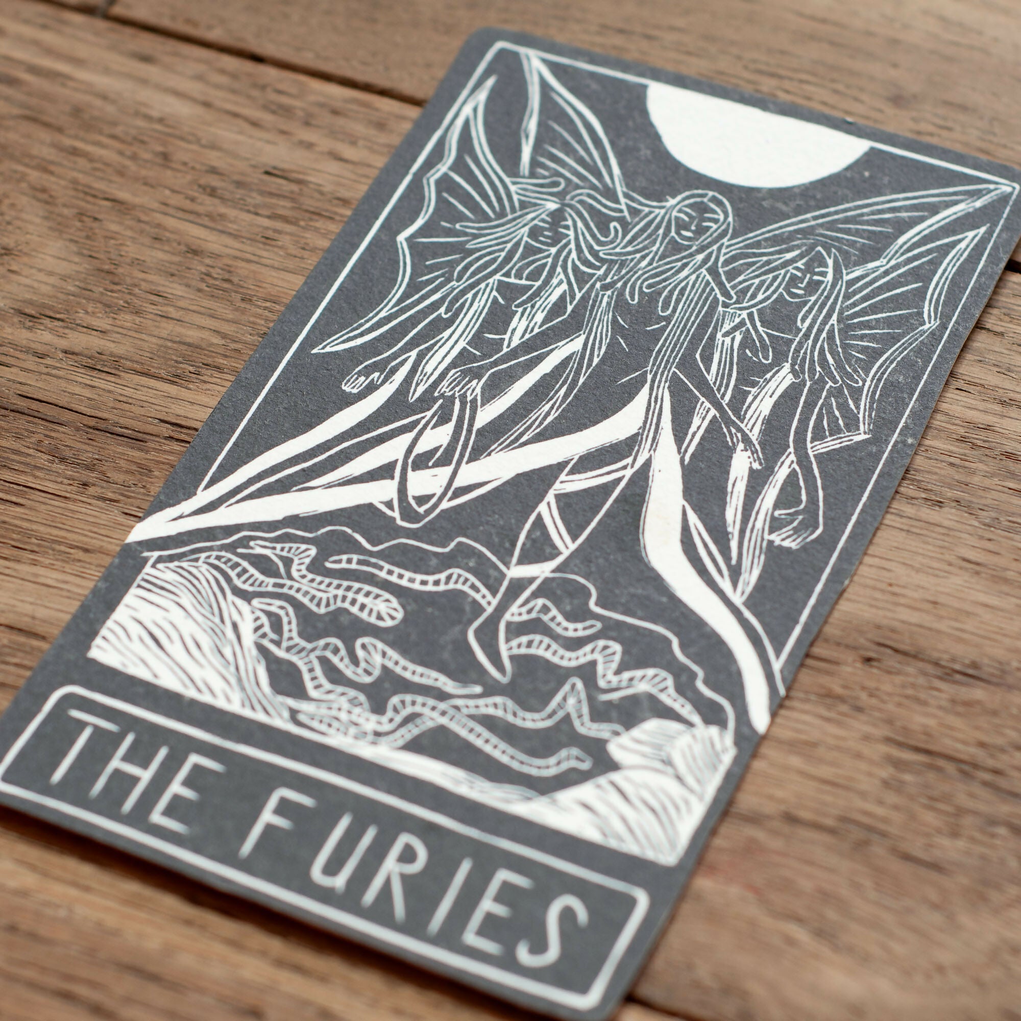 THE FURIES GODDESS ALTAR CARD