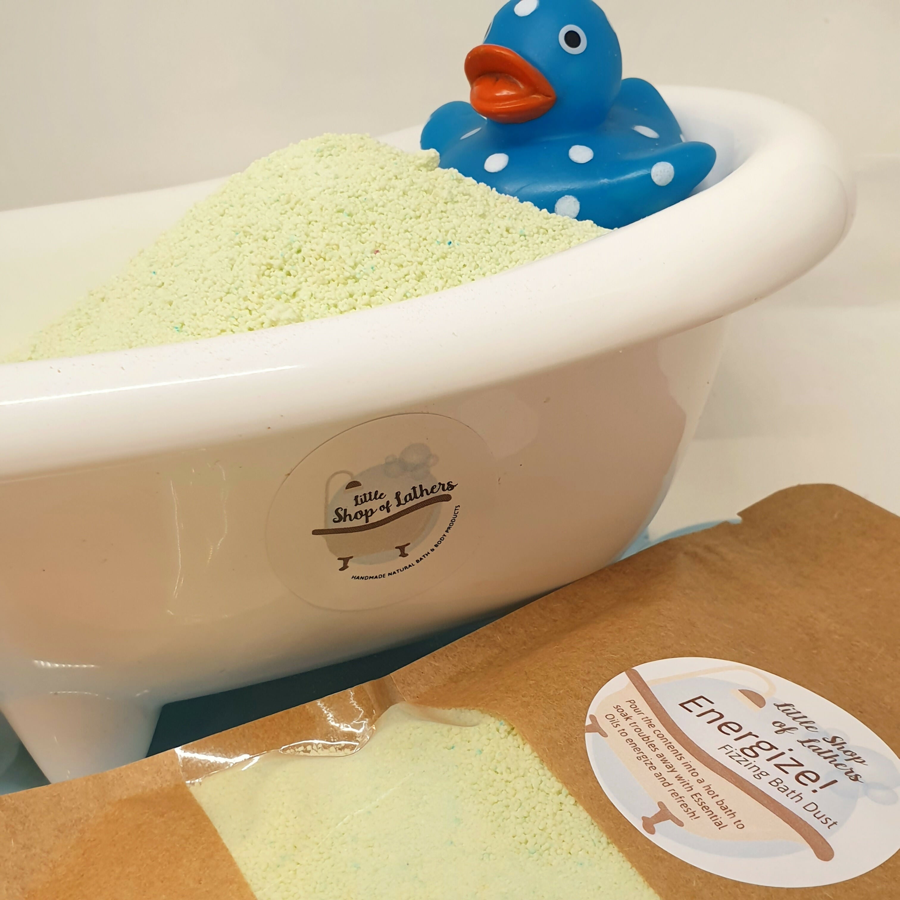 Energize Fizzing Bath Dust