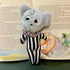 Navy Stripe Teddy Toy