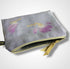 Lilac Magnolias Linen Women’s Zip-Up Pouch