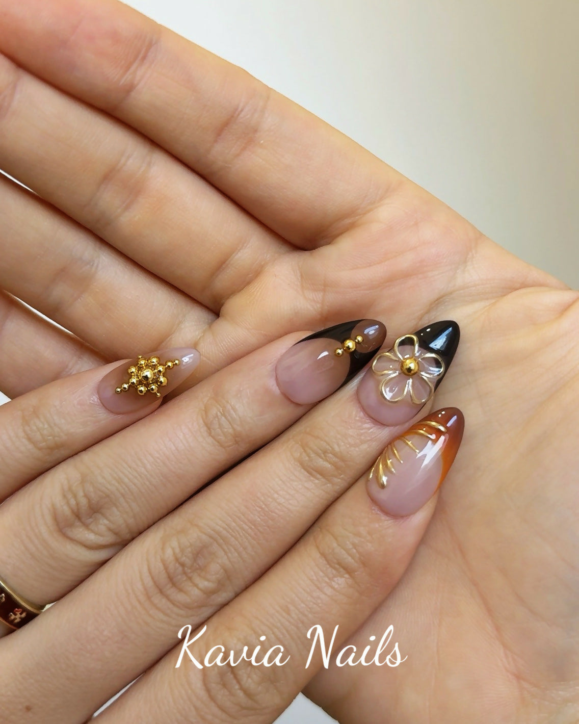 Cozy Autumn - Handmade Press-on Nails